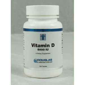  Douglas Labs   Vitamin D 5,000 IU 100 tabs Health 