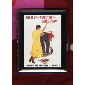  USe It Up Wear It Out Make Do WWii USA Vintage ID 