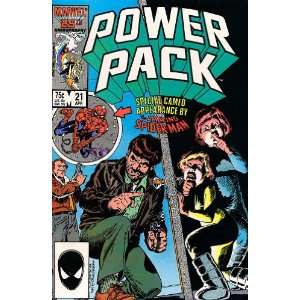  Power Pack, Edition# 21 Marvel Books