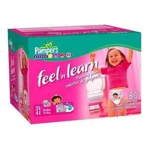  Pampers Feel n Learn Advanced Trainers for Girls, Size 3T 