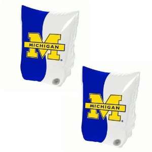    Michigan Wolverines Navy Blue White Water Wings
