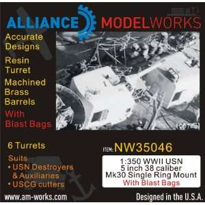 Alliance Model Works 1350 WWII USN 5 38 Caliber Mk30 Single Ring 