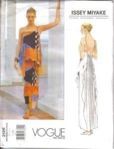 OOP Issey Miyake Vogue Sewing Pattern Designer Original Misses w Plus 