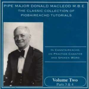  Piobaireachd Tutorials Vol 2 Donald Macleod Music