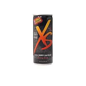  XS Energy Drink   Black Cherry Cola Blast TEN 8.4 oz cans 
