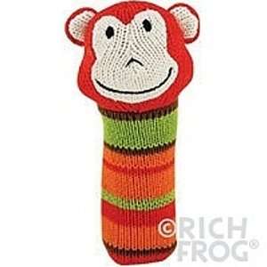  Rich Frog Knits Squeak Easy Monkey Baby Squeaky Toy Toys 