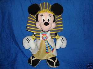 Plush Disney Minnie Mouse Egyptian Series 6 Sega Prize  