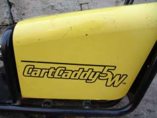   CADDY CARTCADDY 5W MIGHTY BATTERY POWERED TUGGER WITH CHARGER  