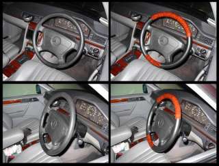 96 99 Mercedes w210 E320 TAN wood steering wheel E 320  