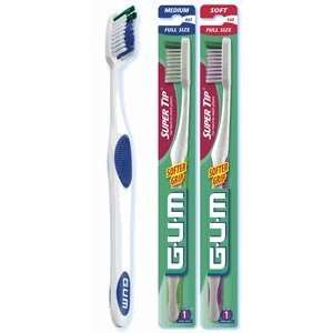  Gum Supertip Soft Toothbrush Full Size   460pf Health 