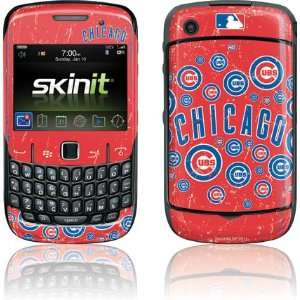  Chicago Cubs   Red Primary Logo Blast skin for BlackBerry 