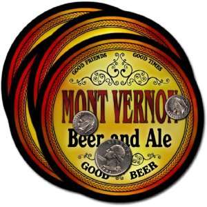 Mont Vernon, NH Beer & Ale Coasters   4pk