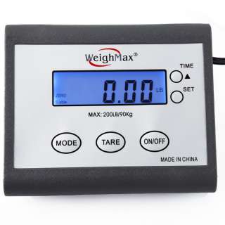 WeighMax UP823 200 Lb x 0.05 Lb Industrial Shipping Postal Scale 90Kg 