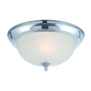  Jeremiah Lighting 20011 CH 1Lt 11 Flushmount Chromerome 