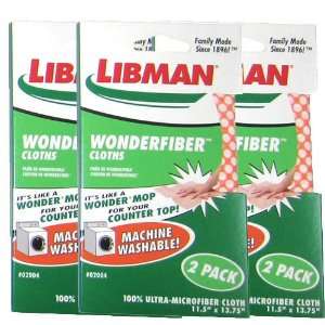  Libman WonderFiber Cloths   3 pk.