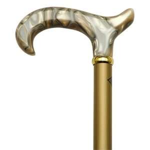 Walking cane Oscar Night. This walking stick cane has a derby lucite 