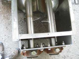 USED STAINLESS STEEL PADDLE BLENDER, 75 CUFT, SANITARY  
