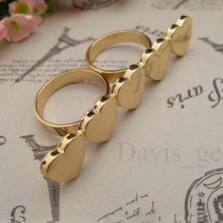 Fashion 5 PCS Love double refers to ring size 6.75 8  
