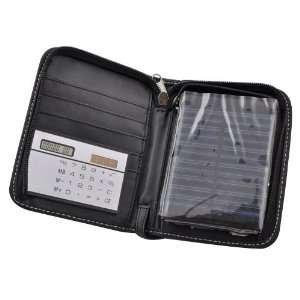  Solar Powered Battery Charger Wallet with Calculator 
