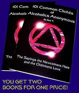 101 Cliches Alcoholics Anonymous Book Signed 1st First Edition How 