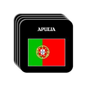 Portugal   APULIA Set of 4 Mini Mousepad Coasters