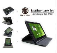 For Acer Iconia Tab A500 Folio Stand 360 Leather Case Cover Bag  
