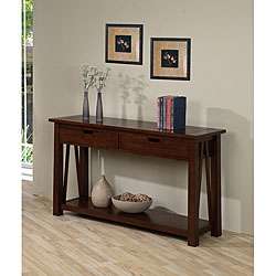 Ozark 2 drawer Console Table  
