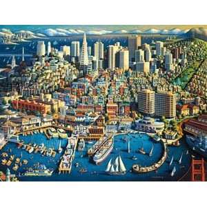  San Francisco 1,000 pc. Jigsaw Puzzle Toys & Games