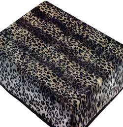 Ysela Leopard print Acrylic Blanket  