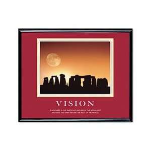  Framed VisionStonehenge Motivational Print