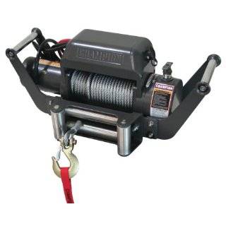 Champion Power Equipment 10587 Winch with Speed Mount Hitch Adapter 