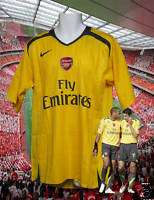 Nike ARSENAL Player Issue Football Shirt S/Sleeved L  