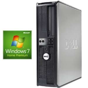 Dell 745 Desktop Dual Core 2 8Ghz 4GB RAM DVD Windows 7