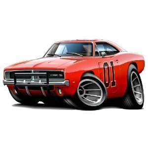   Charger car HUGE 48 Wall Graphic Decal Sticker Home Game Room Decor