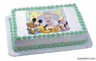 Disney Babies Playtime Photo Edible Image Cake Topper  