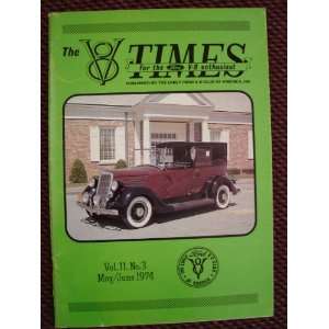  The V 8 Times   For The Ford Enthusiast   May/June 1974 