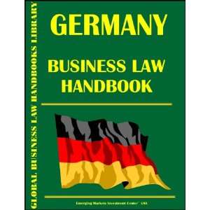  Germany Business Law Handbook (9780739719633) USA 