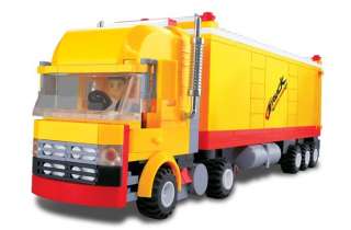 City Power Freight Truck W/ Figures MInifigs Building Toy Set 37102 