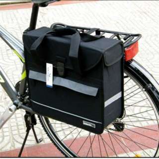 17L Cycling Bicycle Bag Bike rear seat bag pannier waterproof free 