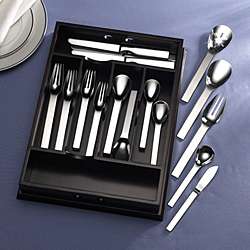 Towle Ticket 45 piece Flatware Set with Caddy  