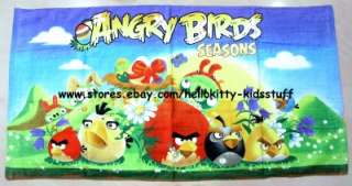 Angry Bird Bath Cotton Towel 43.5 x 22.5 Party Gift  