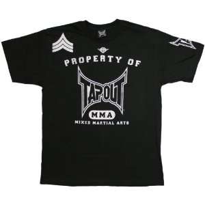  Tapout Mma Property Short Sleeve Tee Mens Sports 