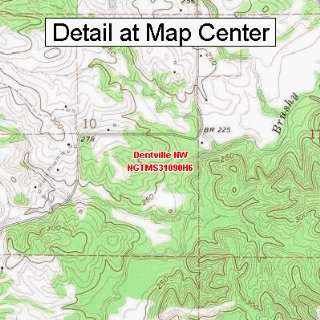   Map   Dentville NW, Mississippi (Folded/Waterproof)