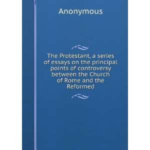 Protestant, a series of essays on the principal points of controversy 