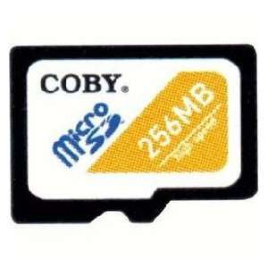  Coby SDU256S 256MB Micro SD Memory Card Electronics