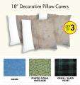 Decorative Pillow Cover (3 piece set) Today 