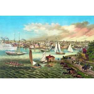  Newport Ship Chandlers 1876 20 x 30 Poster