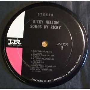 Ricky Nelson   Songs By Ricky (Coaster) 