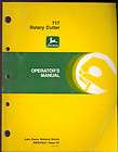 d12] John Deere Operator Manual 717 Brush Hog Mower