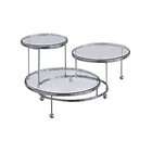Cake Stand Party Wedding Glass Pedestal Set 3 Tier NEW Stands Tiers 